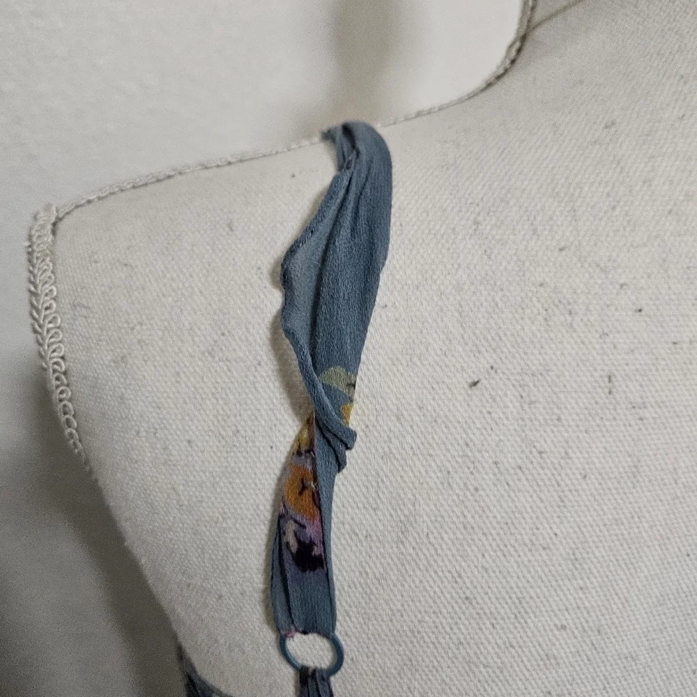 Tibi silk floral dress size 10